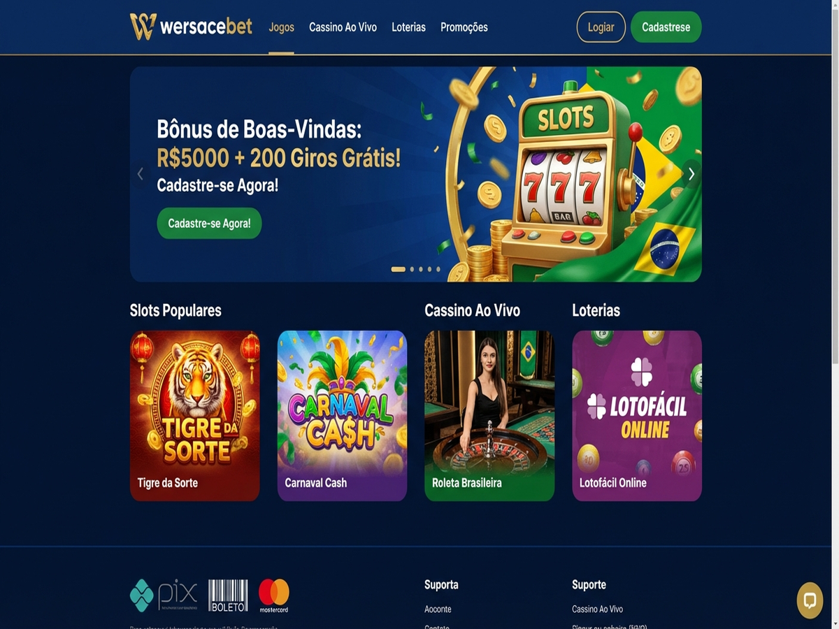 Screenshot 2 wersacebet